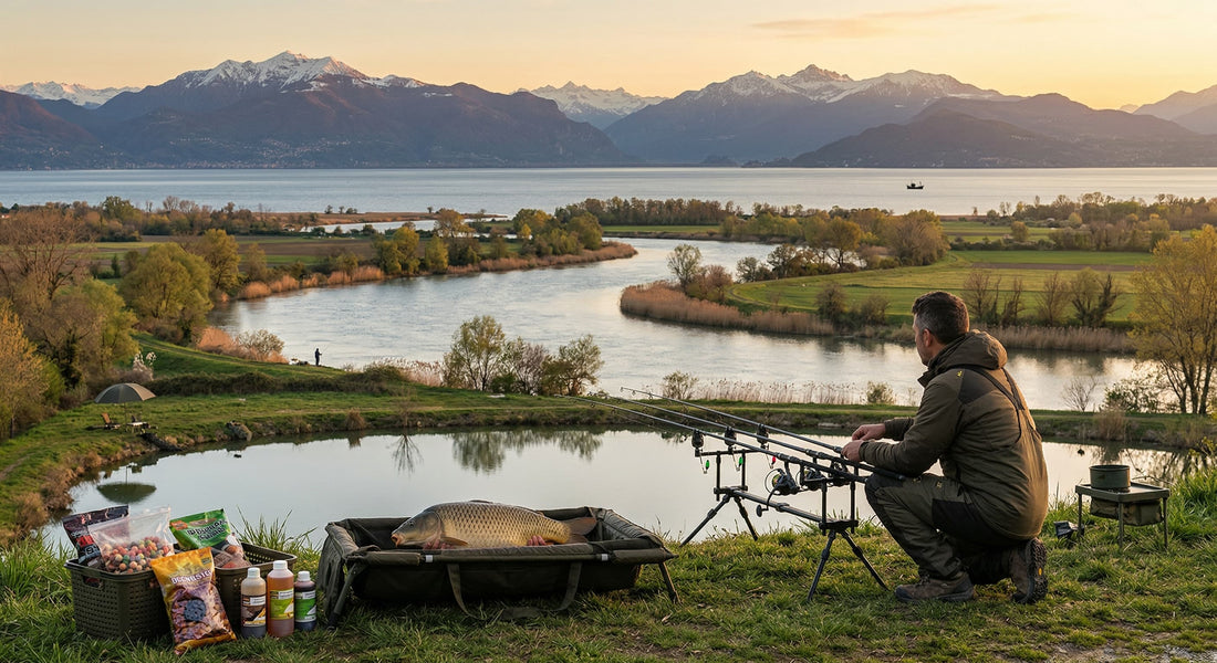 Carpfishing in Lombardia e Milano: Guida completa a spot, stagioni ed esche per carpe