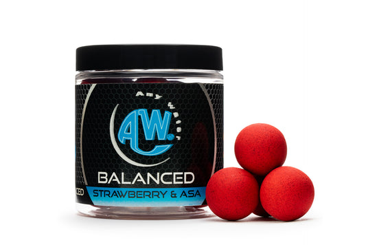 Balanced Boilies Strawberry & Asafoetida - 25 mm