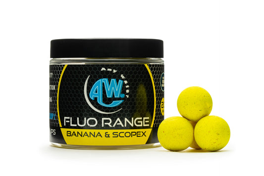 Fluo Pop-Ups Boilies Banana & Scopex - 20 mm