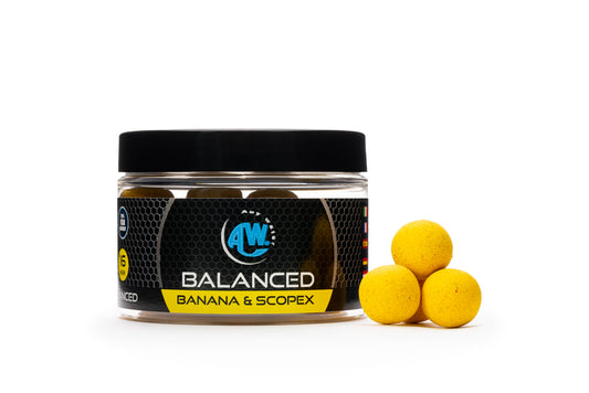 Balanced Boilies Banana & Scopex - 16 mm