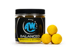 Balanced Boilies Banana & Scopex - 25 mm