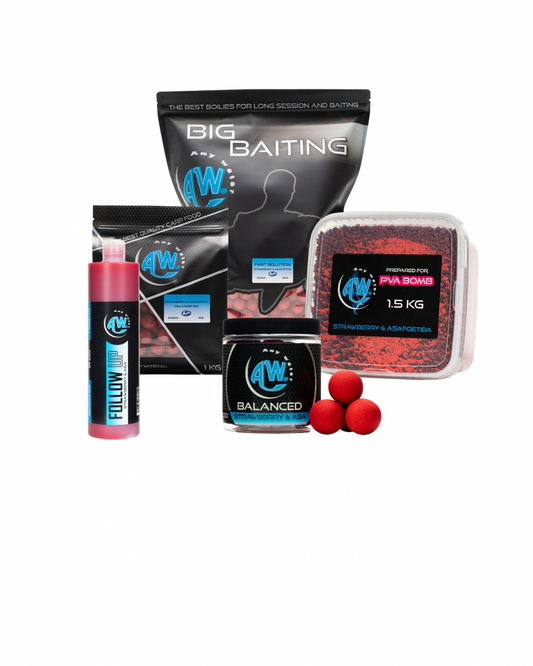 BOX STRAWBERRY & ASAFOETIDA 25MM – “BIG FISH TRIGGER”