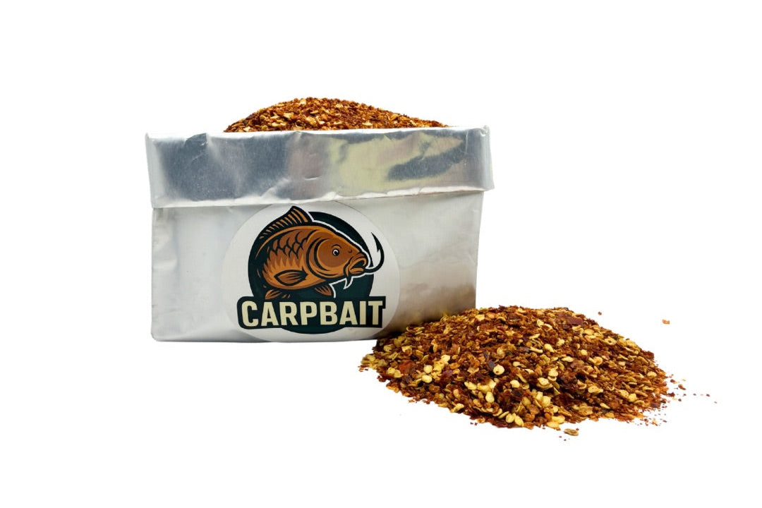 
PEPERONCINO FRANTO (chili flakes) su sacchetto brandizzato carpbait