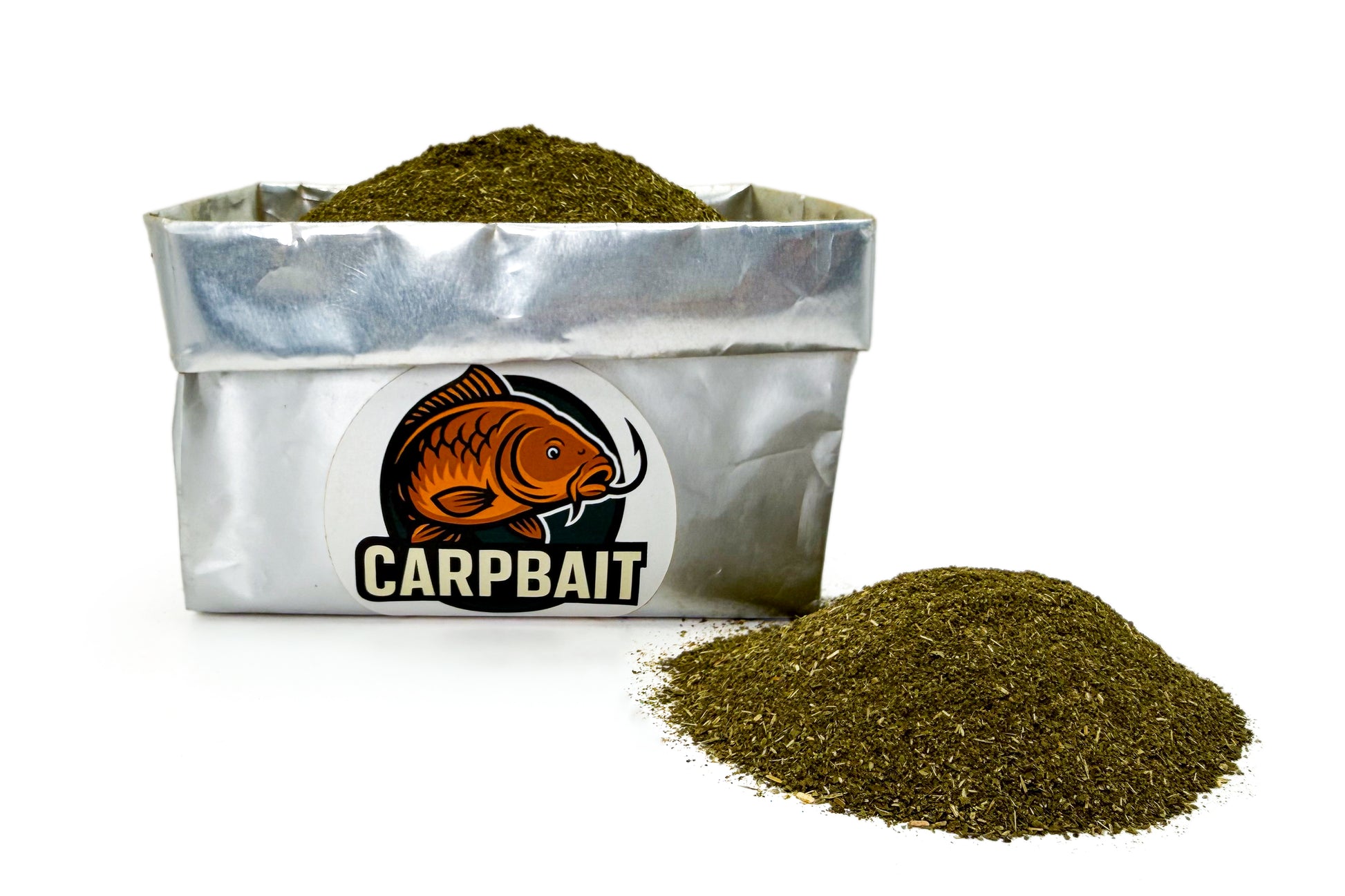 menta peperita all'interno del sacchetto carpbait