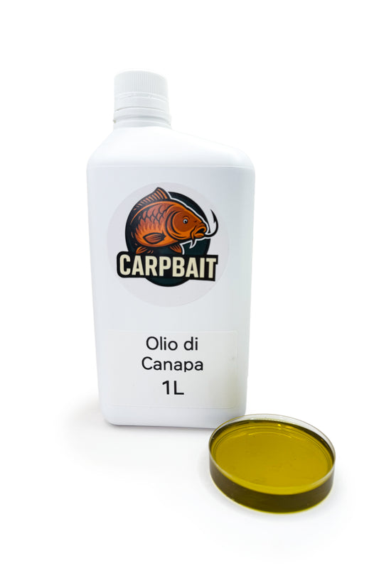 olio di canapa carpbait 1 litro