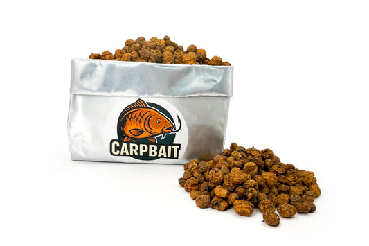 tigernuts per carpfishing carpbait in sacchetto brandizzato carpbait