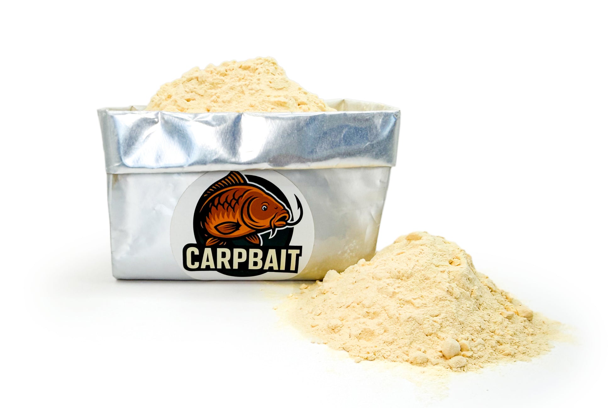 Confezione uovo intero polvere Carpbait con farina per esche carpe fai da te